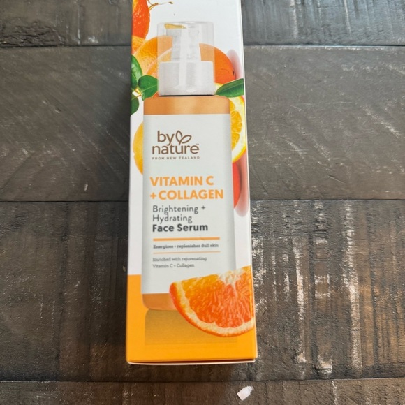 BY NATURE Brightening Face Serum Vitamin C + Collagen 3 fl.oz NIB Exp 12/26 - Picture 3 of 9